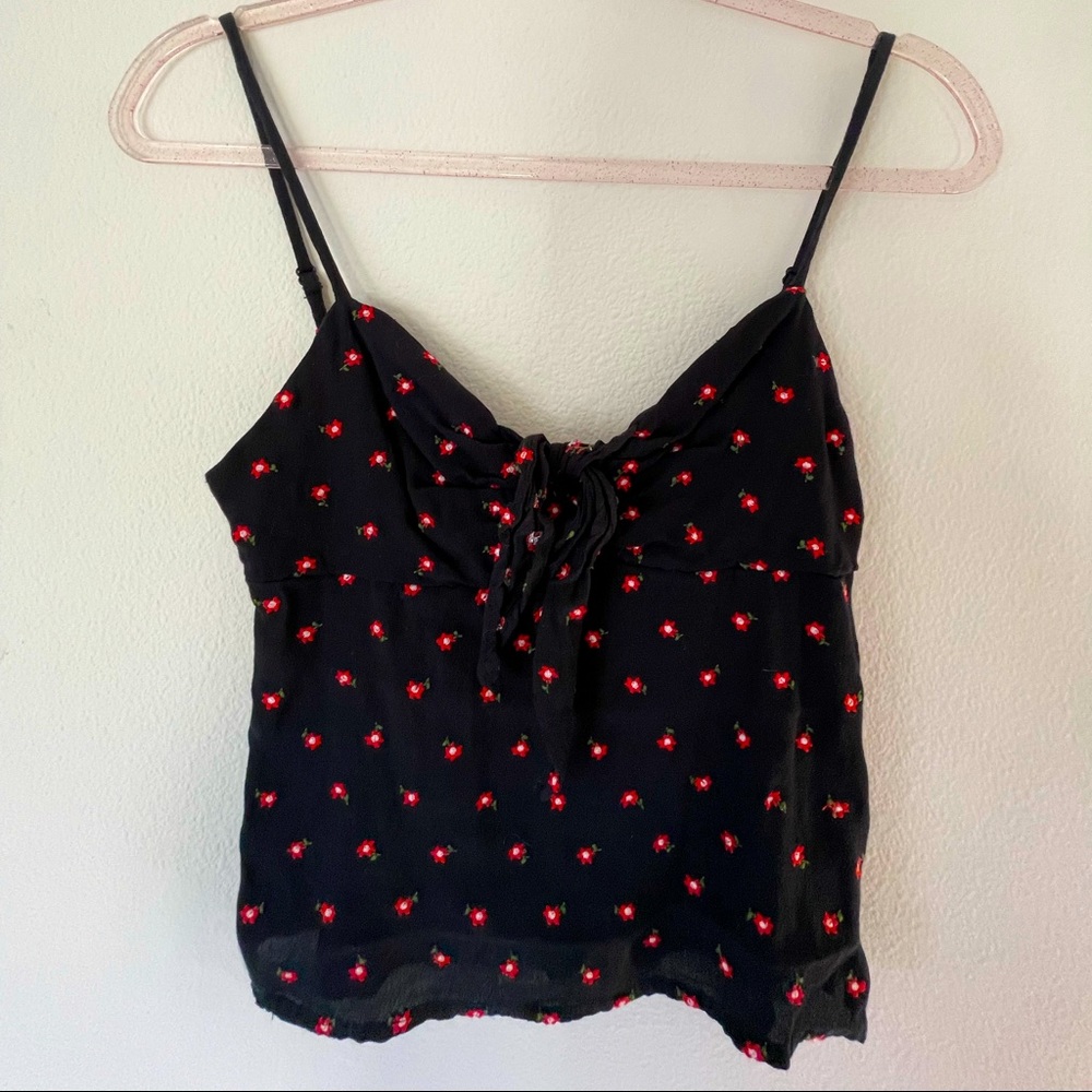 Brandy Melville Floral Tank